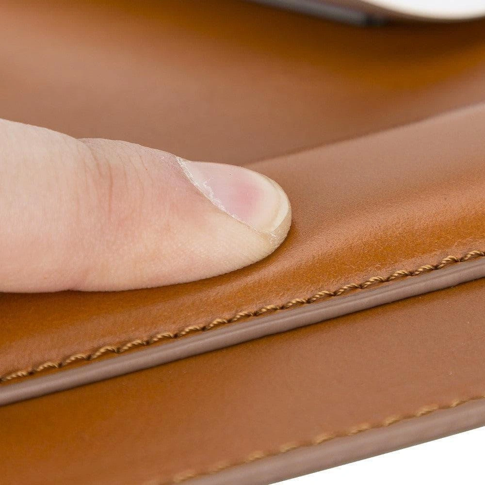 Bloominbag Bloomdesk Ease Desert Tan Hakiki Deri Bilek Destekli Mouse Pad görseli 5
