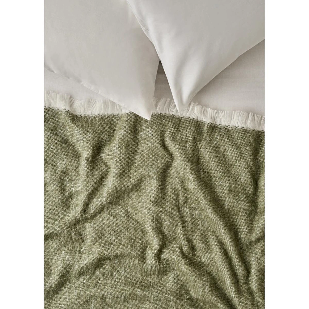 Bella Maison Cozy Akrilik Çift Kişilik Battaniye Yeşill (200x220 Cm) Yeşil görseli 2