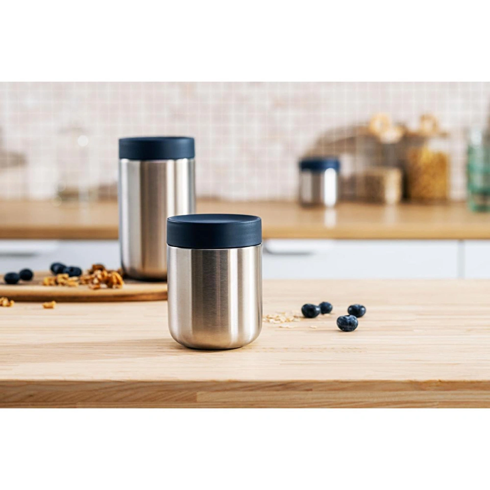 Berghoff Home Snackable Yemek Termosu 500ml Nommie - Lacivert Ve Çelik görseli 2
