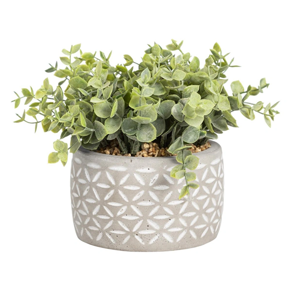 Mudo Home Midori Saksili Yapay Bi̇tki̇ 12x20cm görseli 1