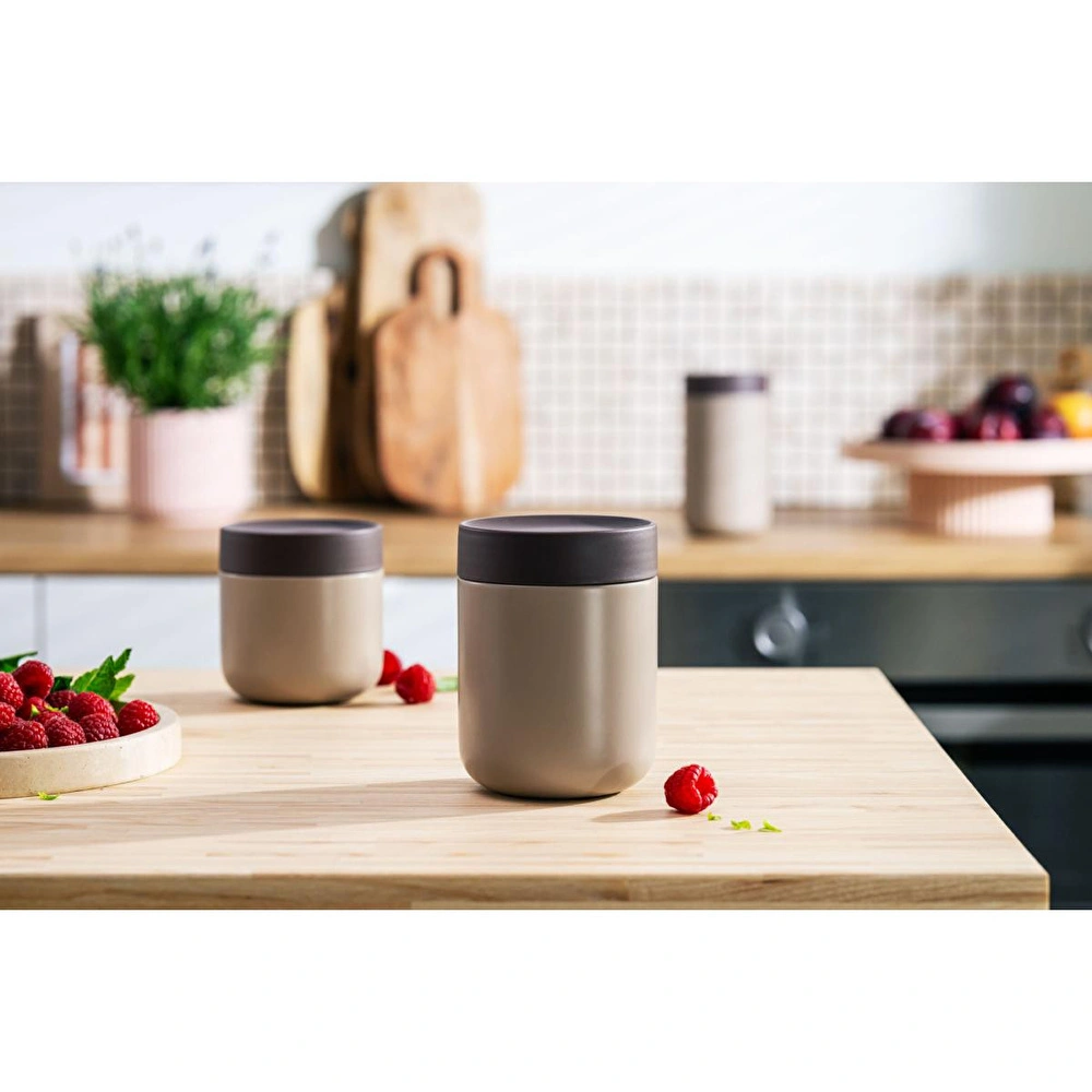 Berghoff Home Snackable Yemek Termosu 500ml Nommie - Şeftali Ve Gül görseli 2