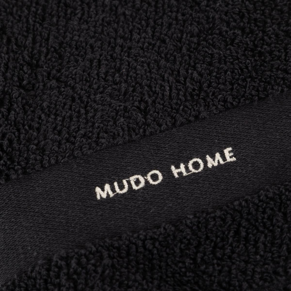 Mudo Home El Havlusu Si̇yah 30x50 Cm görseli 3