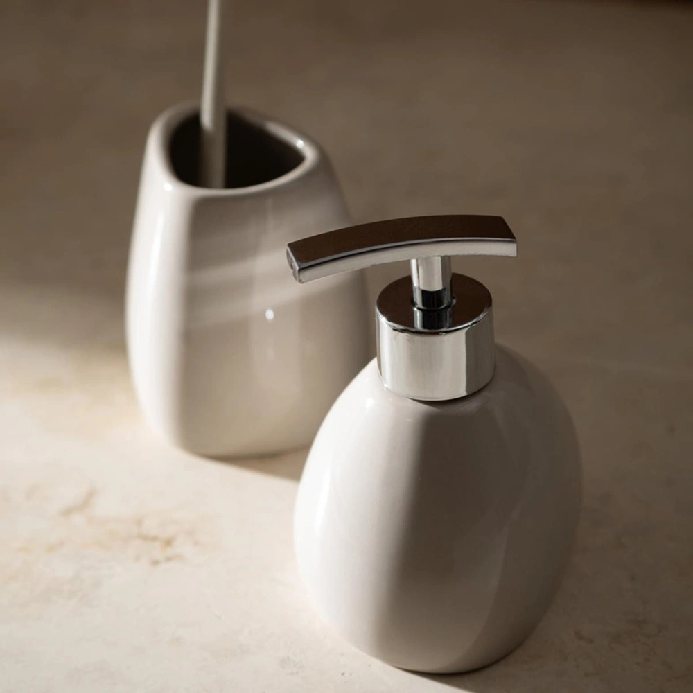 Mudo Home Boho Silk Sivi Sabunluk Bej görseli 4