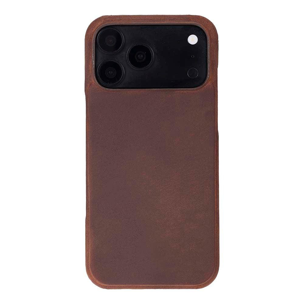 Bloominbag Bloomcase Vectra Saddle Heritage Brown Iphone 18 Pro Max Magsafe Hakiki Deri Kılıf görseli 2