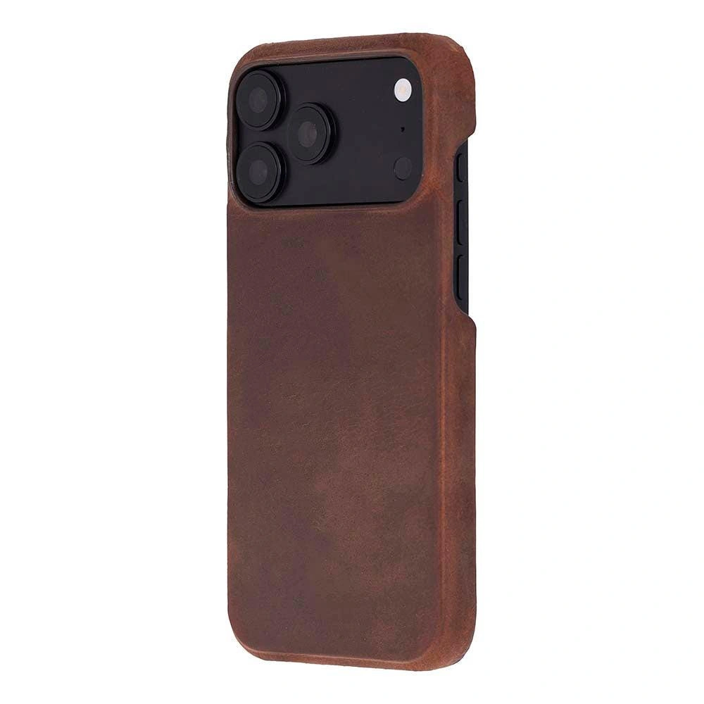 Bloominbag Bloomcase Vectra Saddle Heritage Brown Iphone 18 Pro Max Magsafe Hakiki Deri Kılıf görseli 1