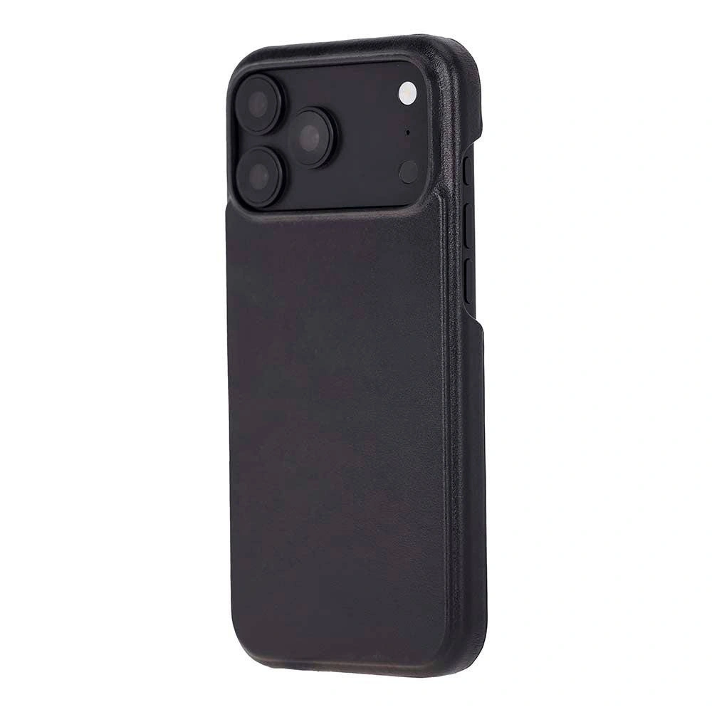 Bloominbag Bloomcase Vectra Obsidian Black Iphone 18 Pro Max Magsafe Hakiki Deri Kılıf görseli 1