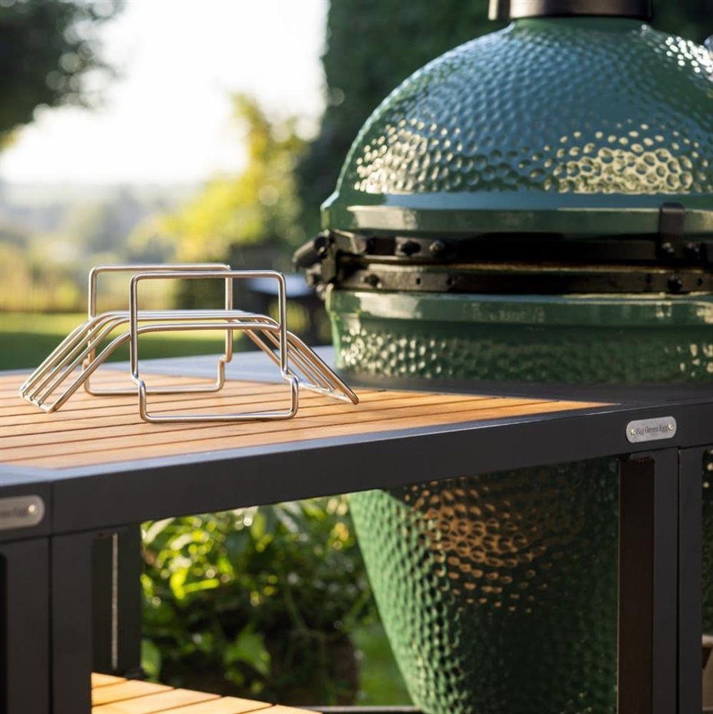 Big Green Egg Kaburga Ve Kızartma Aparatı 2xl-xl-l görseli 2
