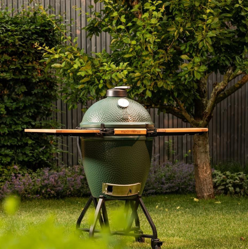 Big Green Egg Ahşap Egg Mates Yan Sehpa Medium görseli 3