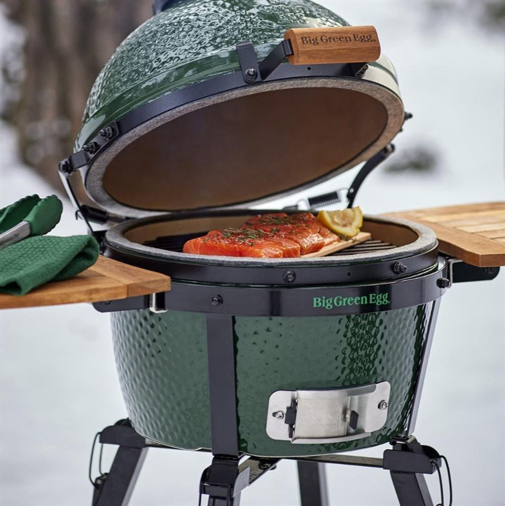 Big Green Egg Ahşap Egg Mates Yan Sehpa Minimax görseli 5