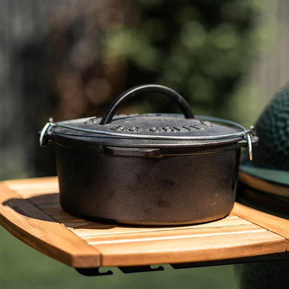 Big Green Egg Ahşap Egg Mates Yan Sehpa Large görseli 5