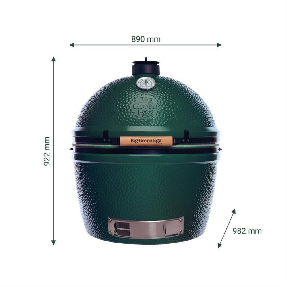 Big Green Egg 2xl Kömürlü Kamado Barbekü görseli 3