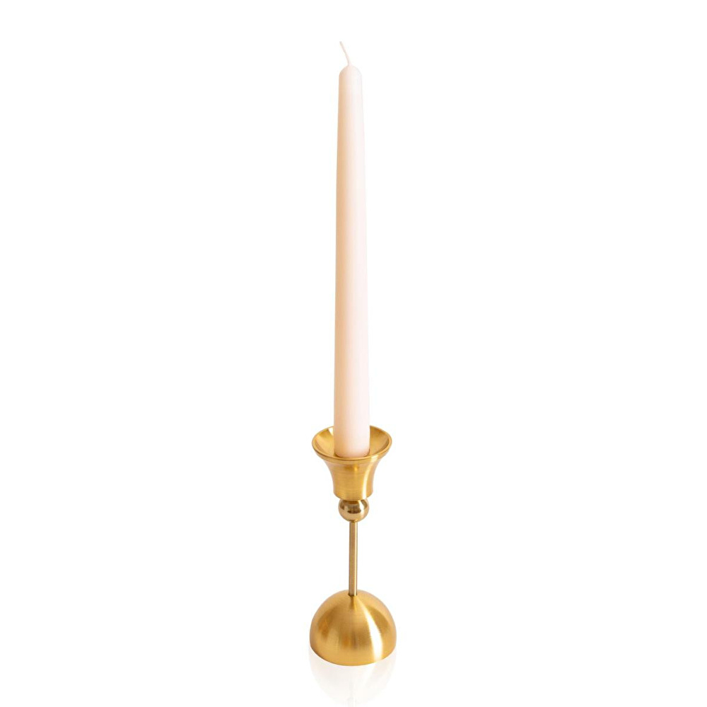 The Mia Brass Pirinç Şamdan Ve Tealight Mumluk 15 Cm görseli 3