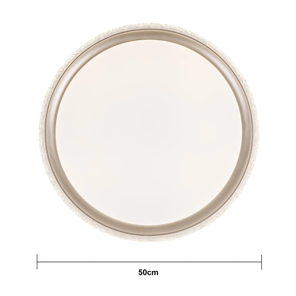 Apliqa Lucento Gold 120 Watt Plafonyer Led Avize görseli 5
