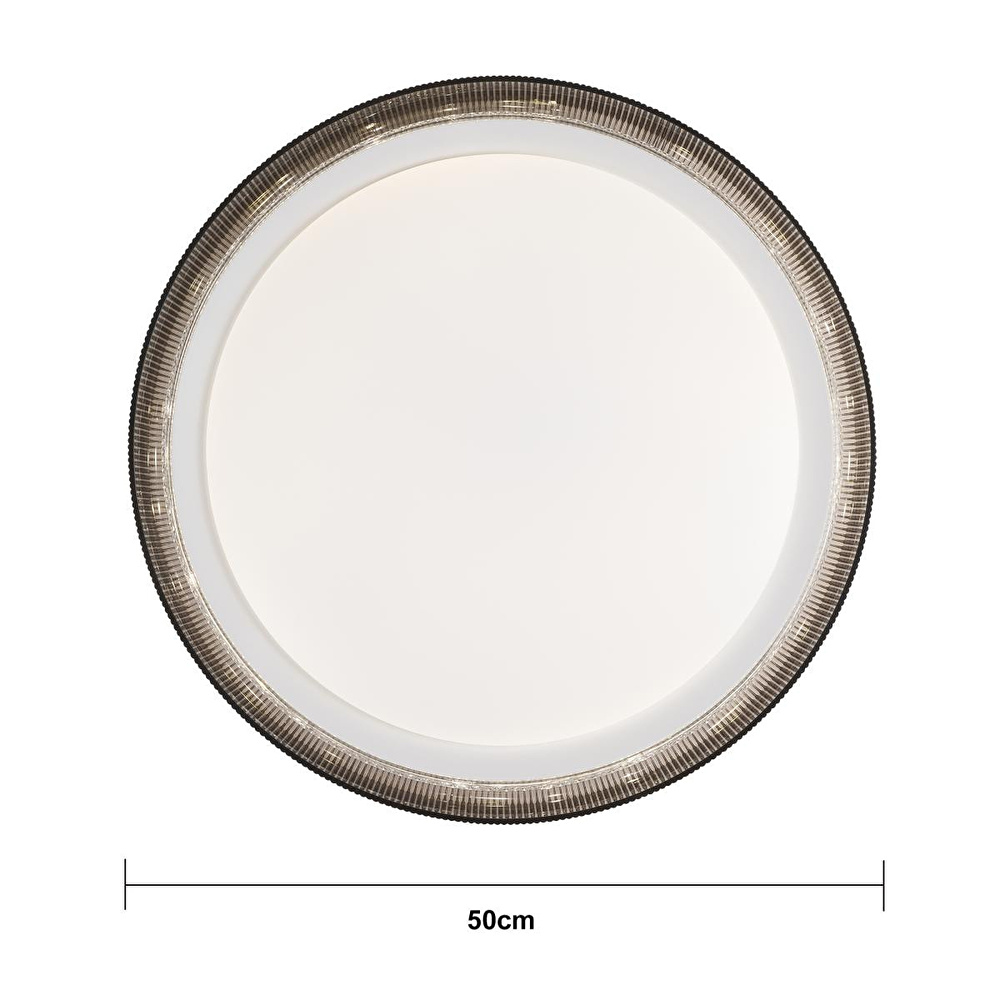 Apliqa Ravello Gri 120 Watt Plafonyer Led Avize görseli 5