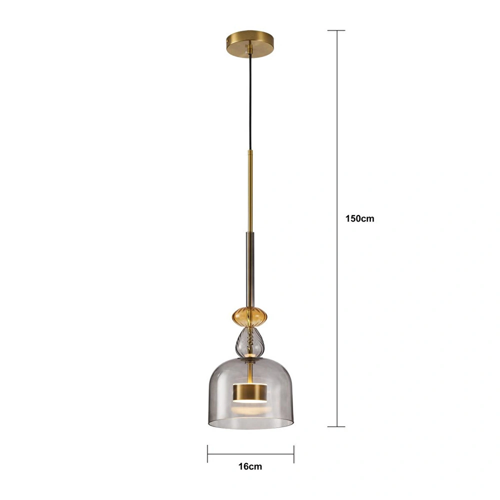 Apliqa Lumınıs 12w Modern Tekli Led Avize - Salon Ve Mutfak Aydınlatma görseli 5