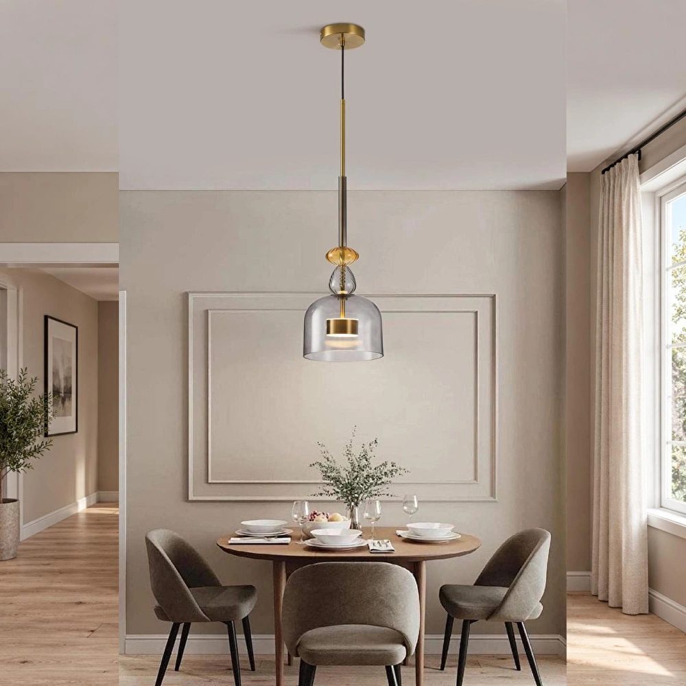 Apliqa Lumınıs 12w Modern Tekli Led Avize - Salon Ve Mutfak Aydınlatma görseli 1