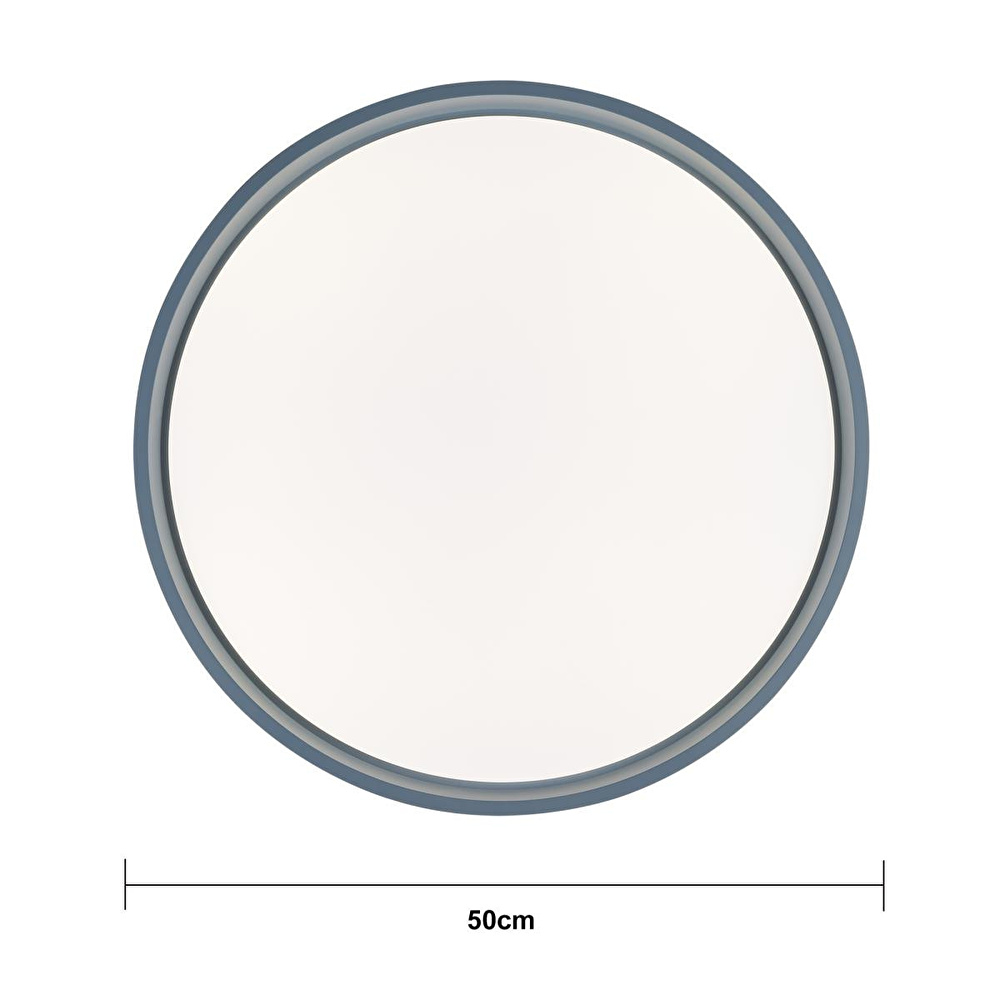 Apliqa Ventoro Gri 120 Watt Plafonyer Led Avize görseli 5