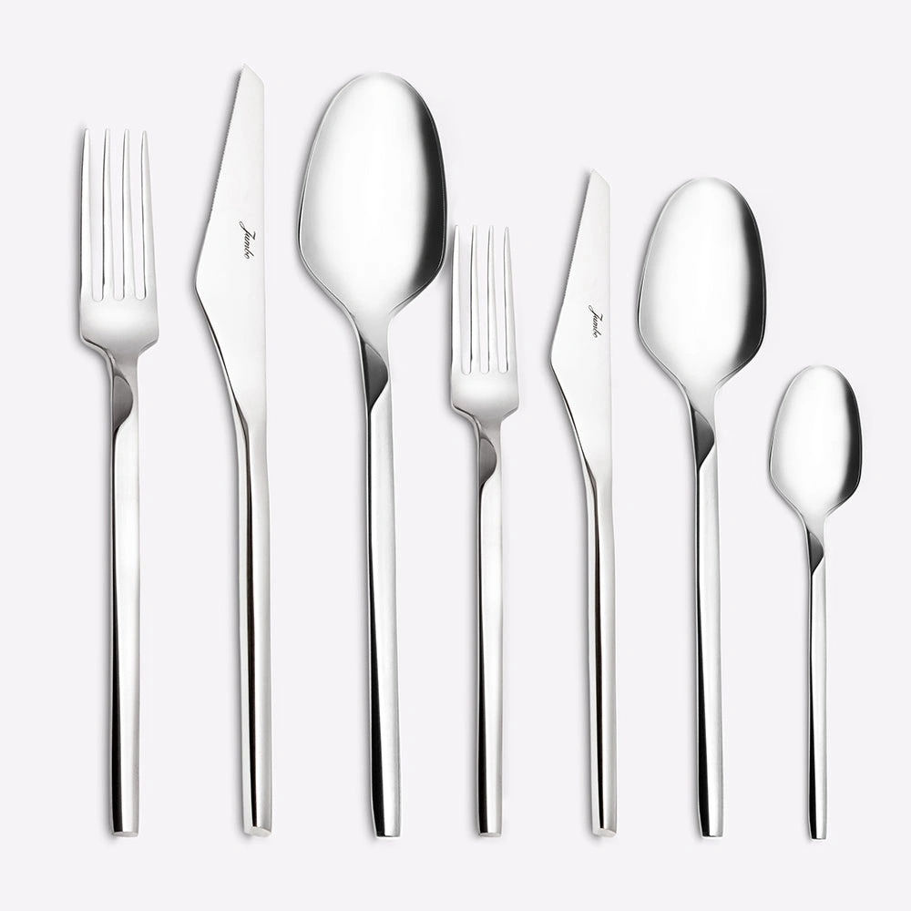 Jumbo 5100 Quartz 84 Parça 12 Kişilik Çatal Kaşık Bıçak Seti görseli 14