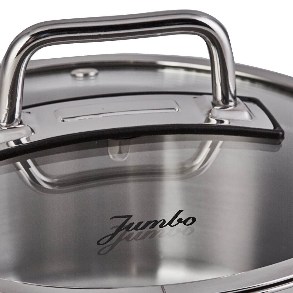 Jumbo Modena İndüksiyon Tabanlı Derin Tencere 18 cm görseli 5
