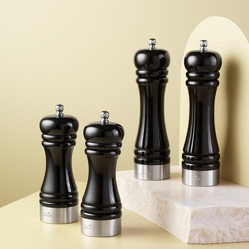 Jumbo Queen Siyah 15 cm Tuz Değirmeni görseli 6