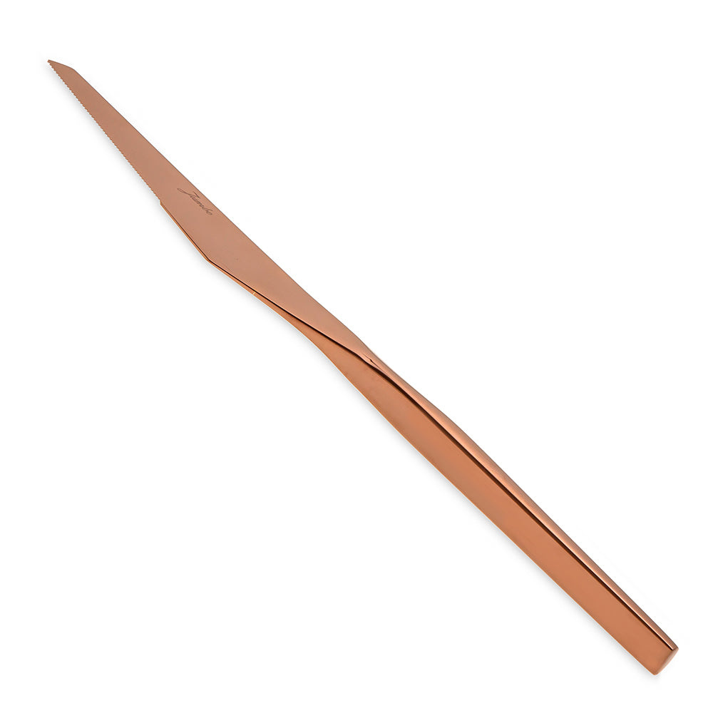 Jumbo 5100 Quartz Titanyum Bronz 12 Kişilik 84 Parça Çatal Kaşık Bıçak Seti görseli 10