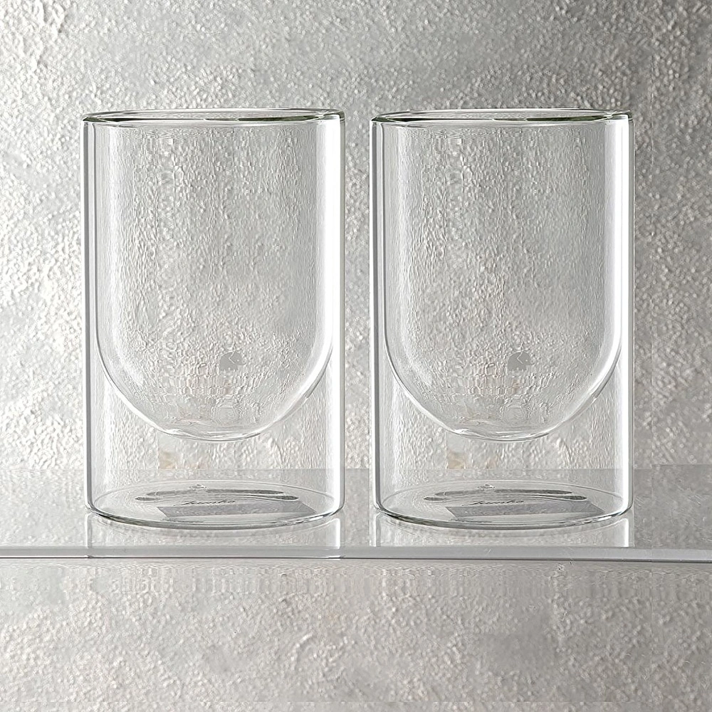 Jumbo Glory Double Wall 2'li Bardak 350 ml görseli 1