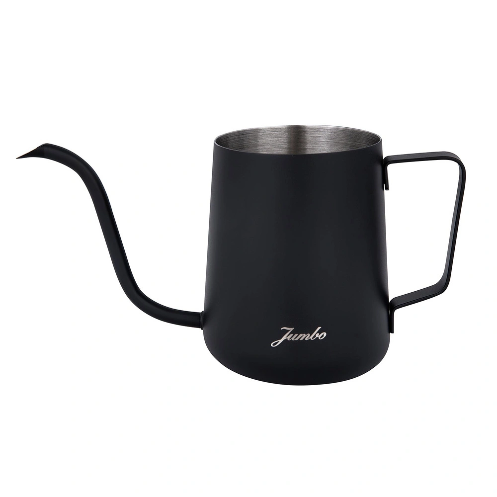 Jumbo Venti Siyah Çelik Coffe Kettle 600 ml görseli 1