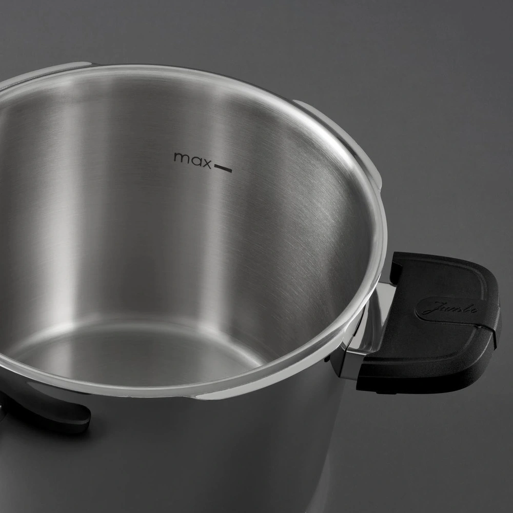 Jumbo Procook 4+6 Litre Paslanmaz Çelik Düdüklü Tencere Seti görseli 22