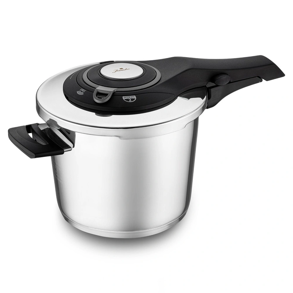 Jumbo Procook 4+6 Litre Paslanmaz Çelik Düdüklü Tencere Seti görseli 28