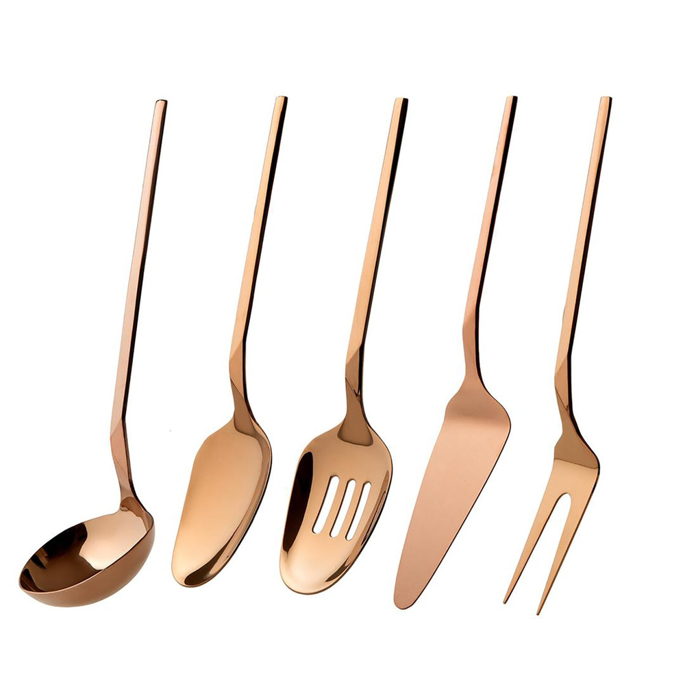 Jumbo 5100 Titanyum Bronz 5 Parça Servis Takımı görseli 4