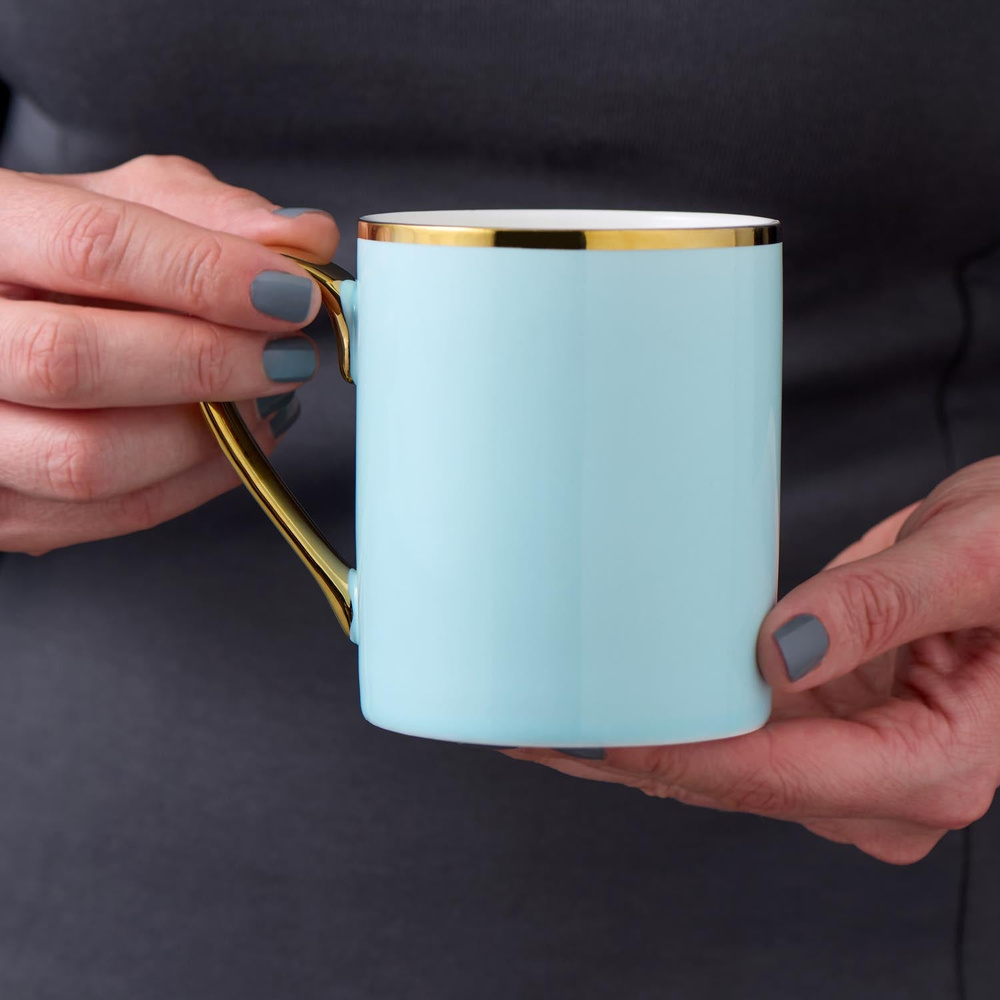 Jumbo Soft Mug Blue görseli 2