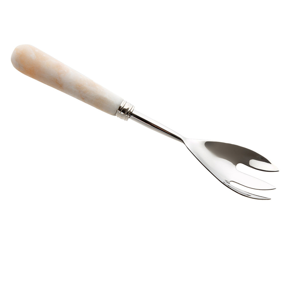 Jumbo Mermer 2'li Salata Servis Seti görseli 5