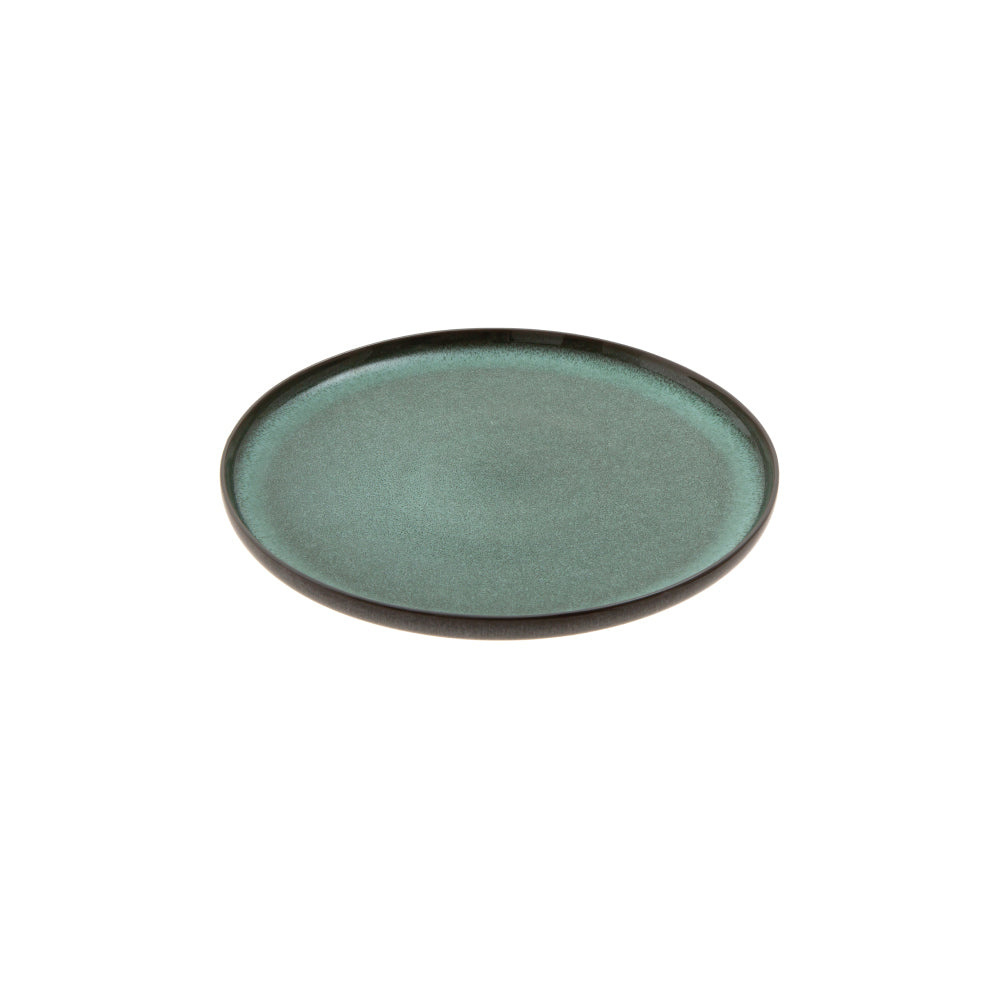 Jumbo Twin Green Düz Tabak 16 cm görseli 1