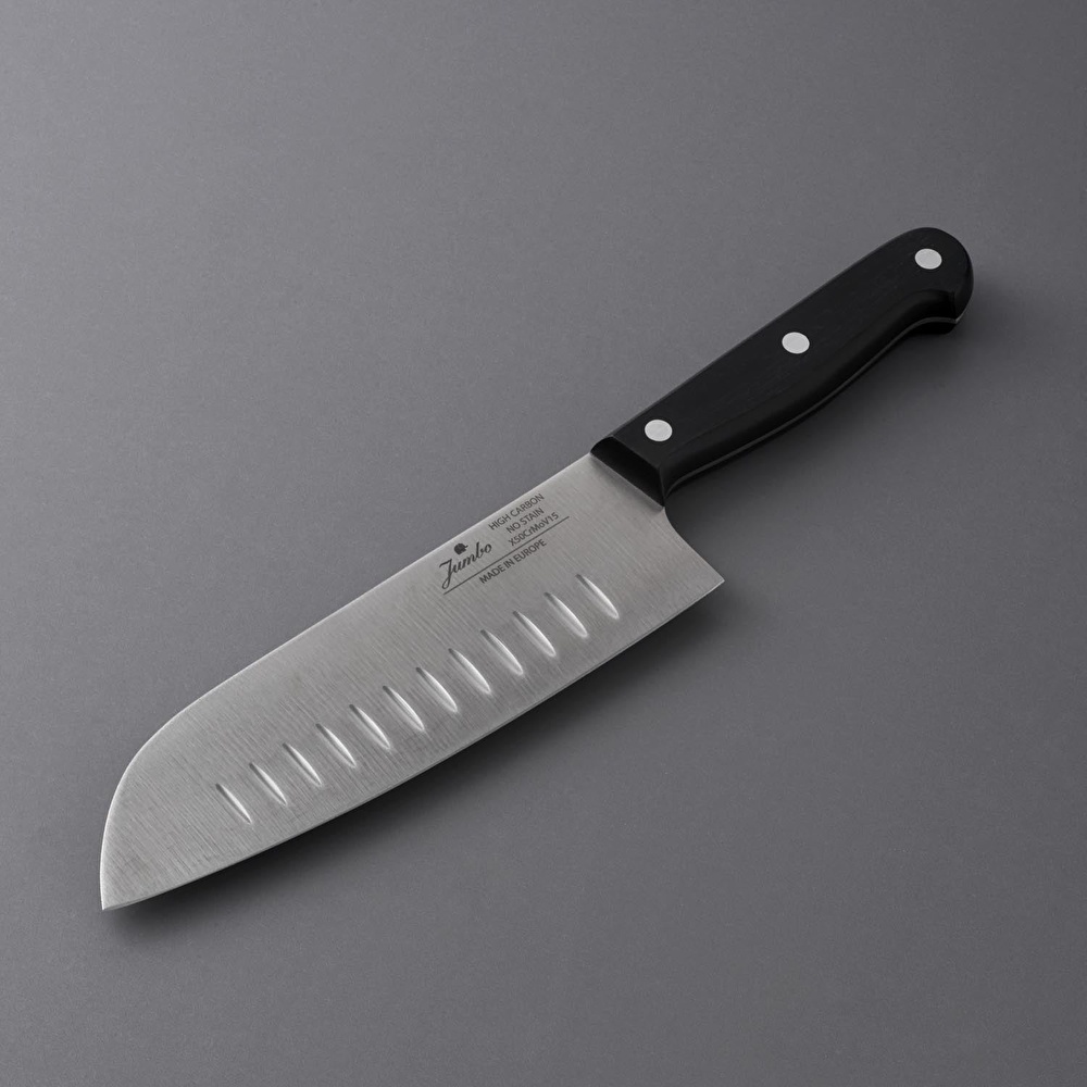 Jumbo Magic Santoku Alman Çeliği Chef Bıçağı - 18 cm görseli 1
