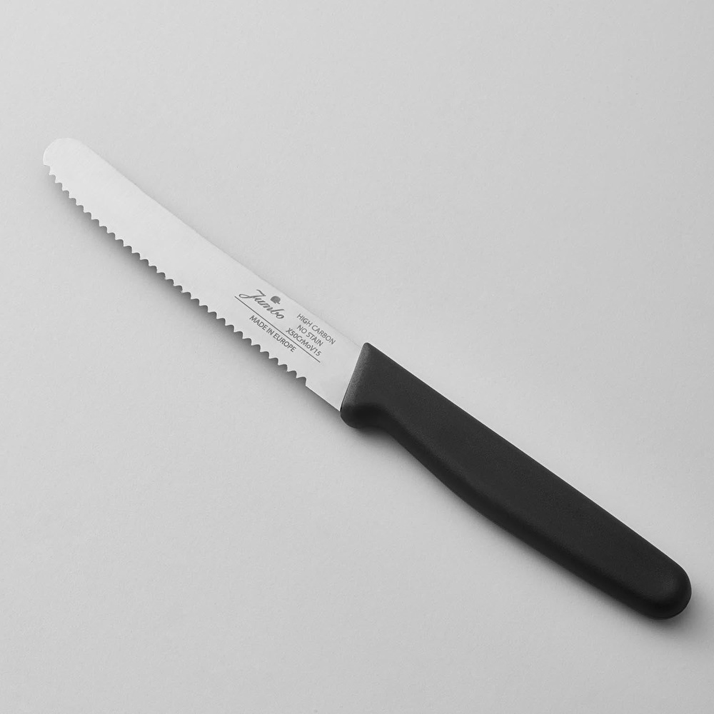 Jumbo Practico Alman Çeliği Black Dilimleme Bıçağı - 11 cm görseli 1
