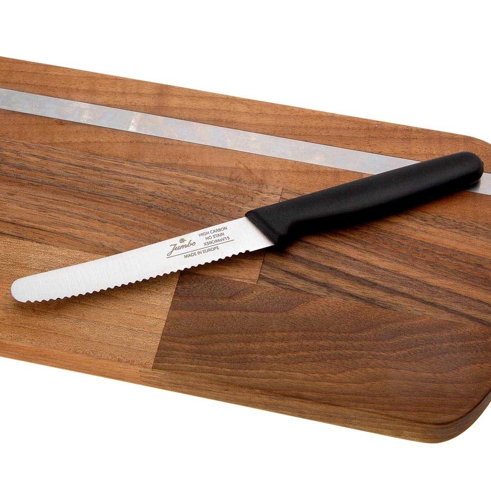 Jumbo Practico Alman Çeliği Black Dilimleme Bıçağı - 11 cm görseli 4
