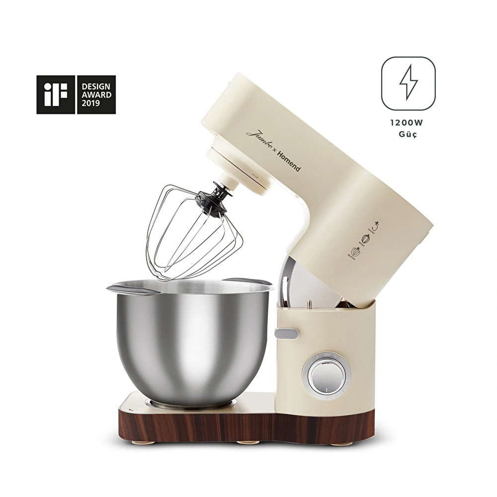 Jumbo x Homend Artfood 3025H Krem Stand Mikser görseli 5