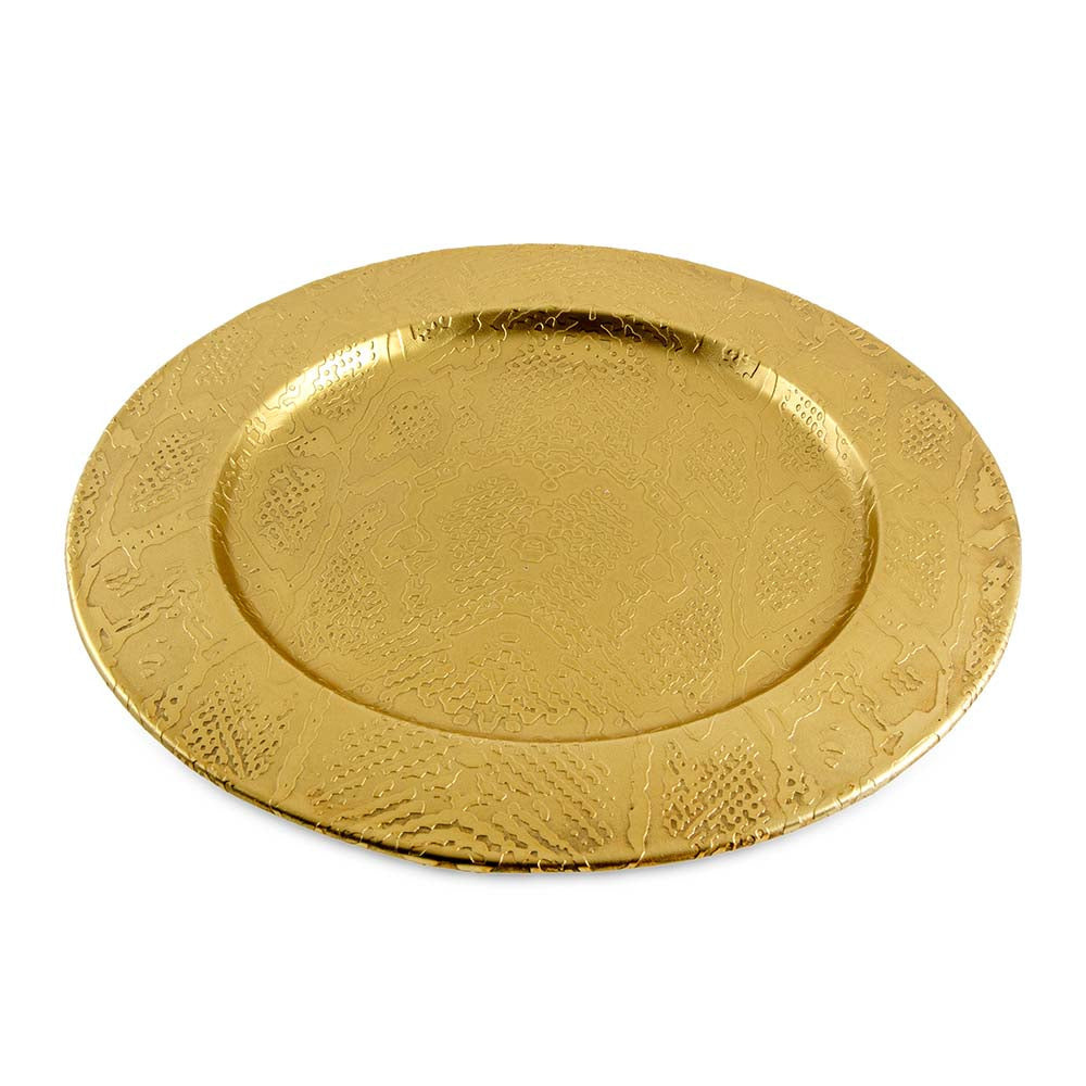 Jumbo Brett Metal Oval Tabak 20x20 cm görseli 1