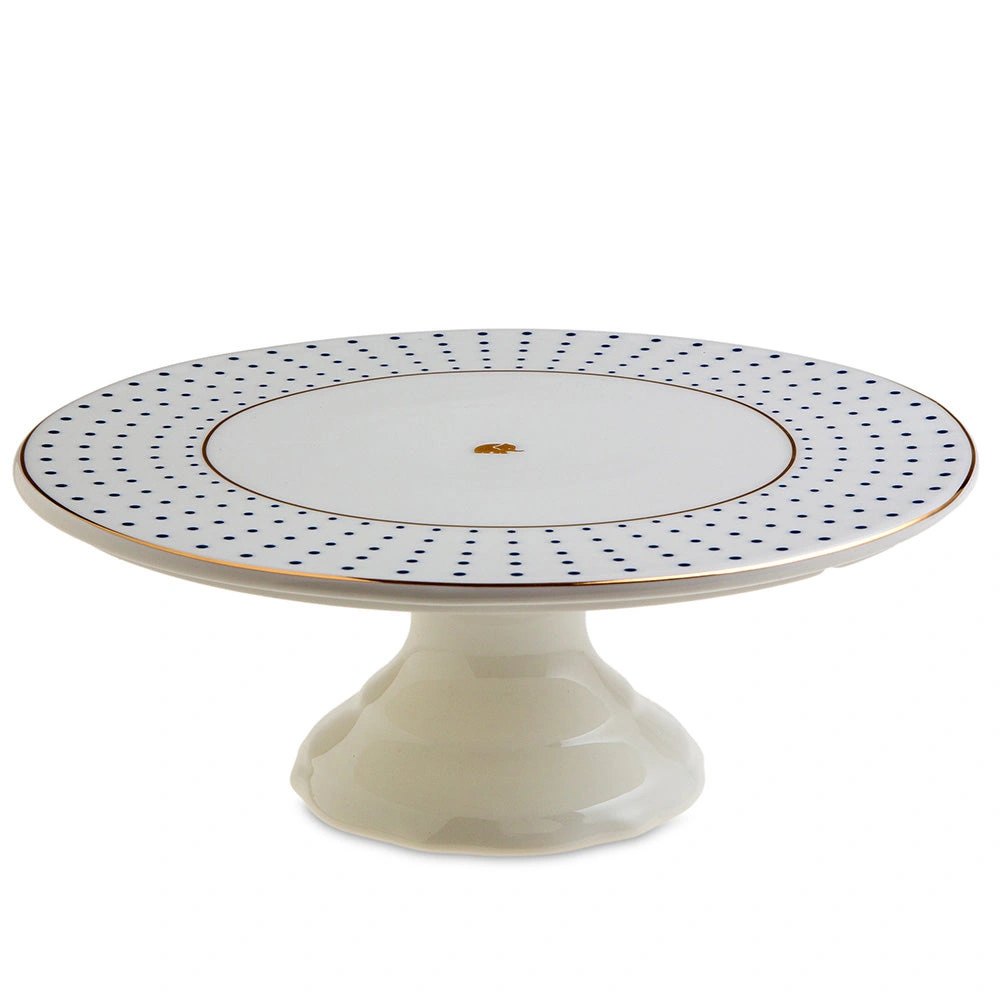 Jumbo Navy Mavi Ayaklı Kek Standı 25 cm görseli 1