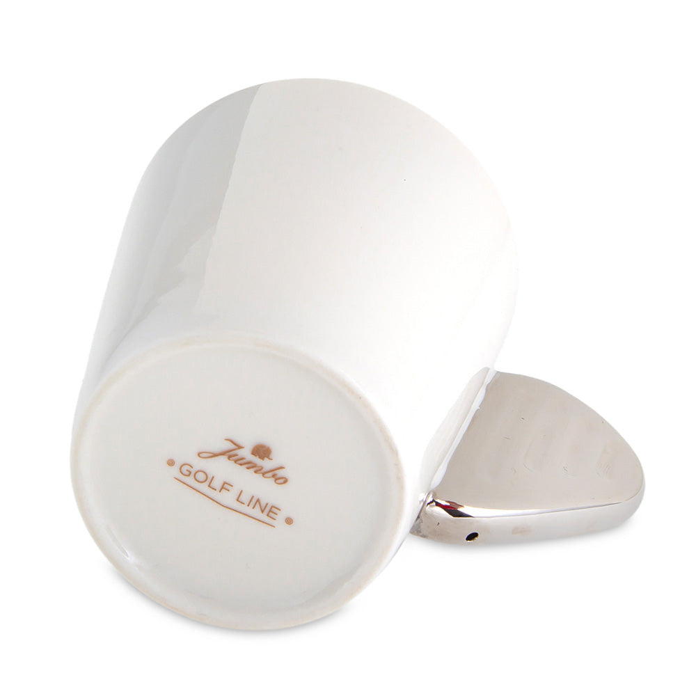 Jumbo Golf Line Club Parlak Beyaz Mug görseli 2