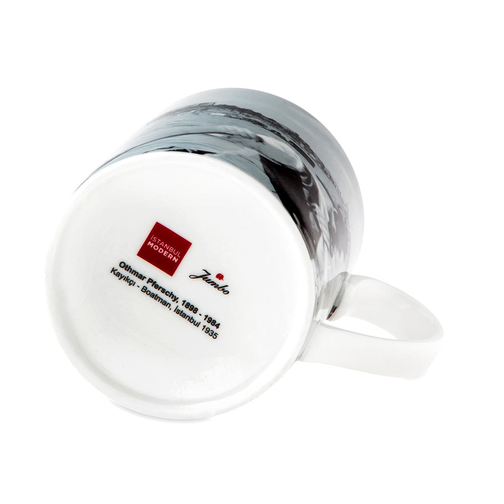 Jumbo X İstanbul Modern Othmar Pferschy-Kayıkçı Mug görseli 4
