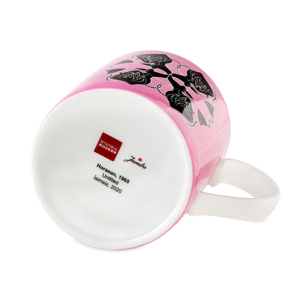 Jumbo X İstanbul Modern Horasan-İsimsiz Pembe Mug görseli 3