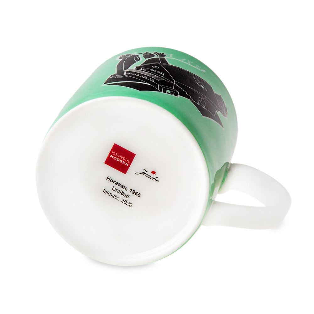 Jumbo X İstanbul Modern Horasan-İsimsiz Yeşil Mug görseli 2