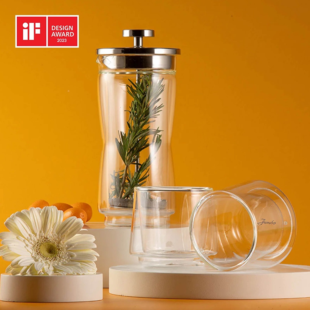 Jumbo Loop 3'lü French Press Seti görseli 1