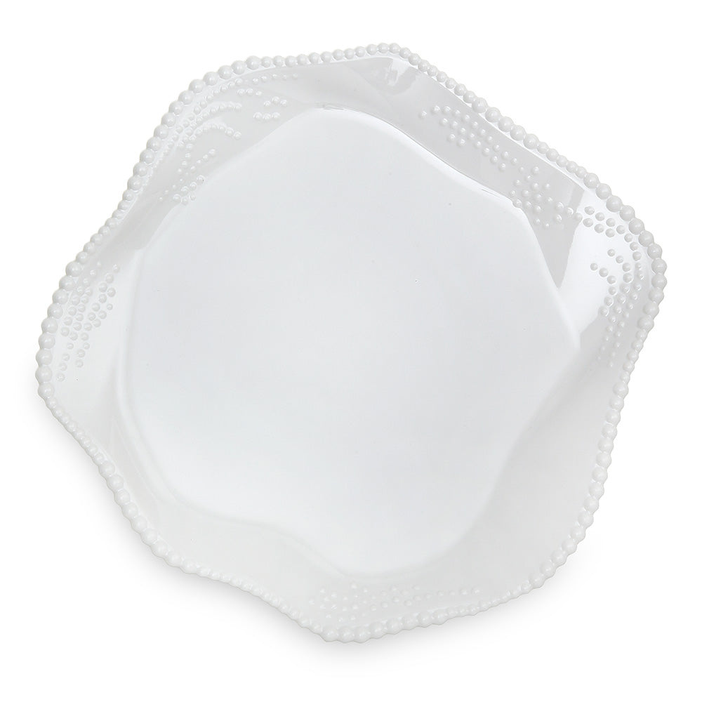Jumbo Maris Melamin Beyaz Tabak 27.2x26.6x2.3 cm görseli 3