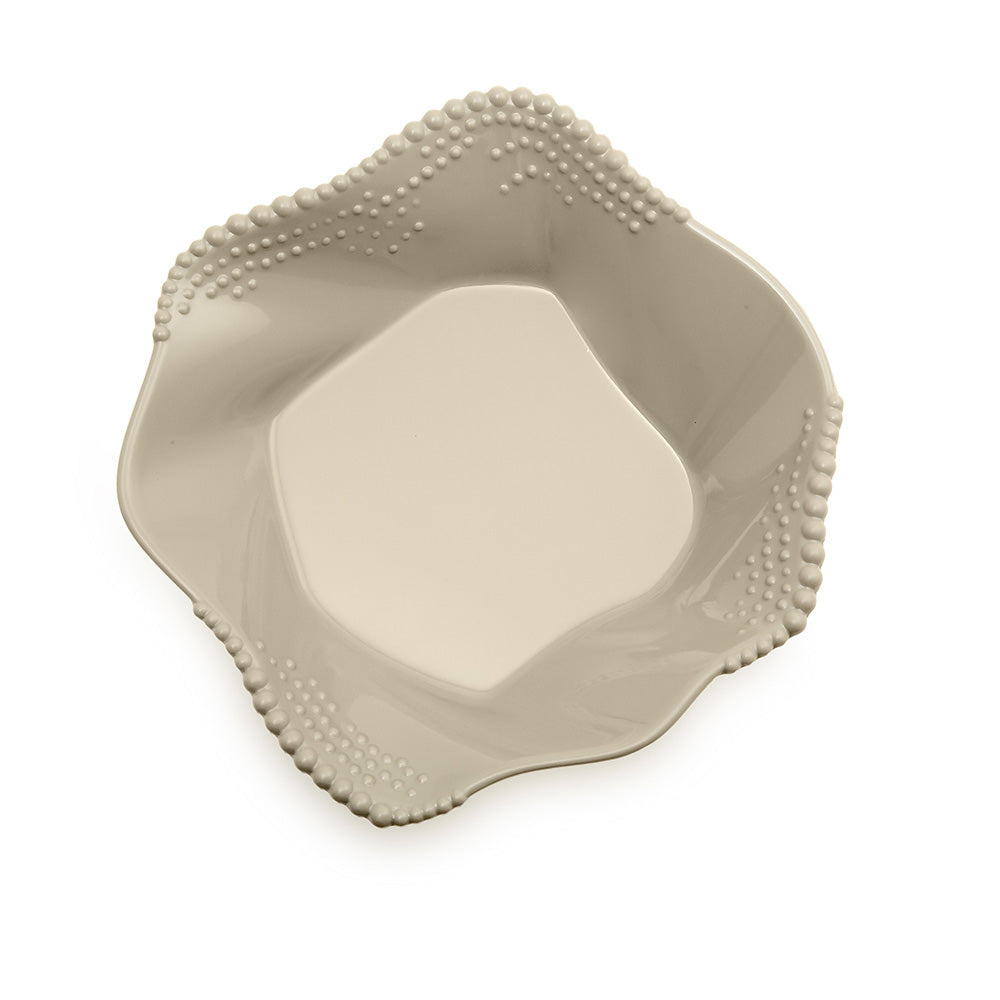 Jumbo Maris Melamin Bej Çukur Tabak 21.7x21.4x4.3 cm görseli 3
