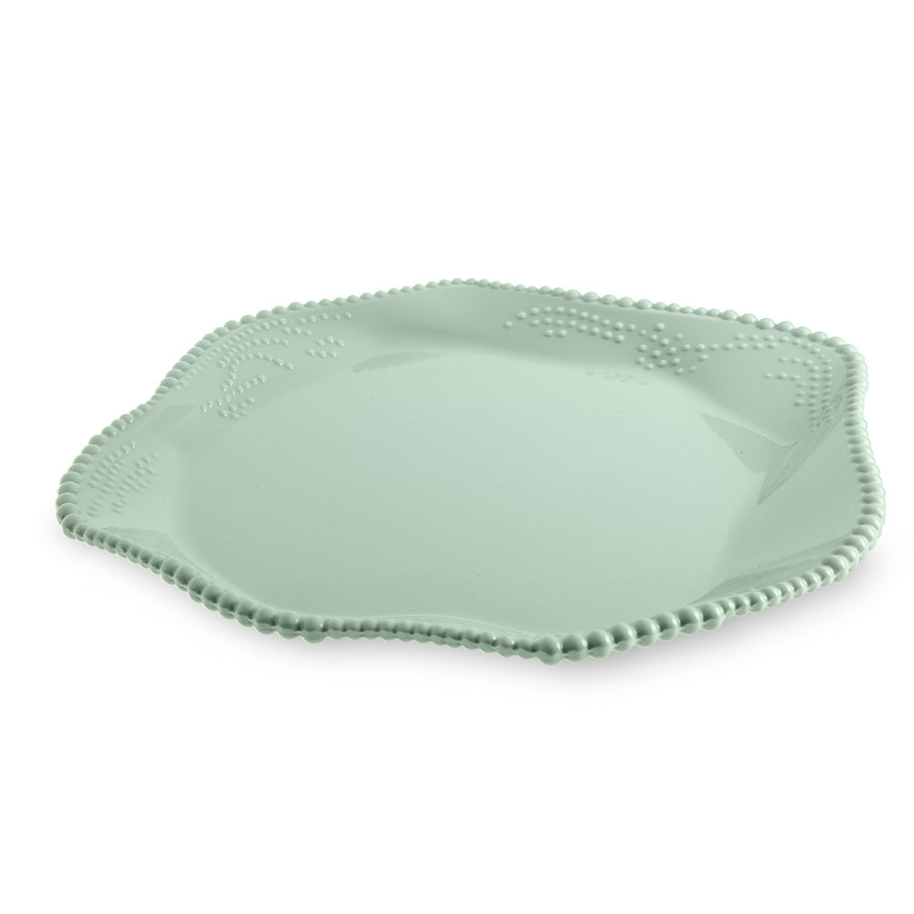 Jumbo Maris Melamin Mint Yeşili Tabak 27.2x26.6x2.3 cm görseli 1