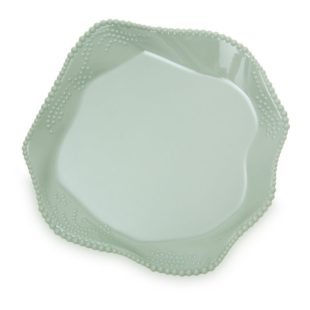 Jumbo Maris Melamin Mint Yeşili Tabak 27.2x26.6x2.3 cm görseli 3