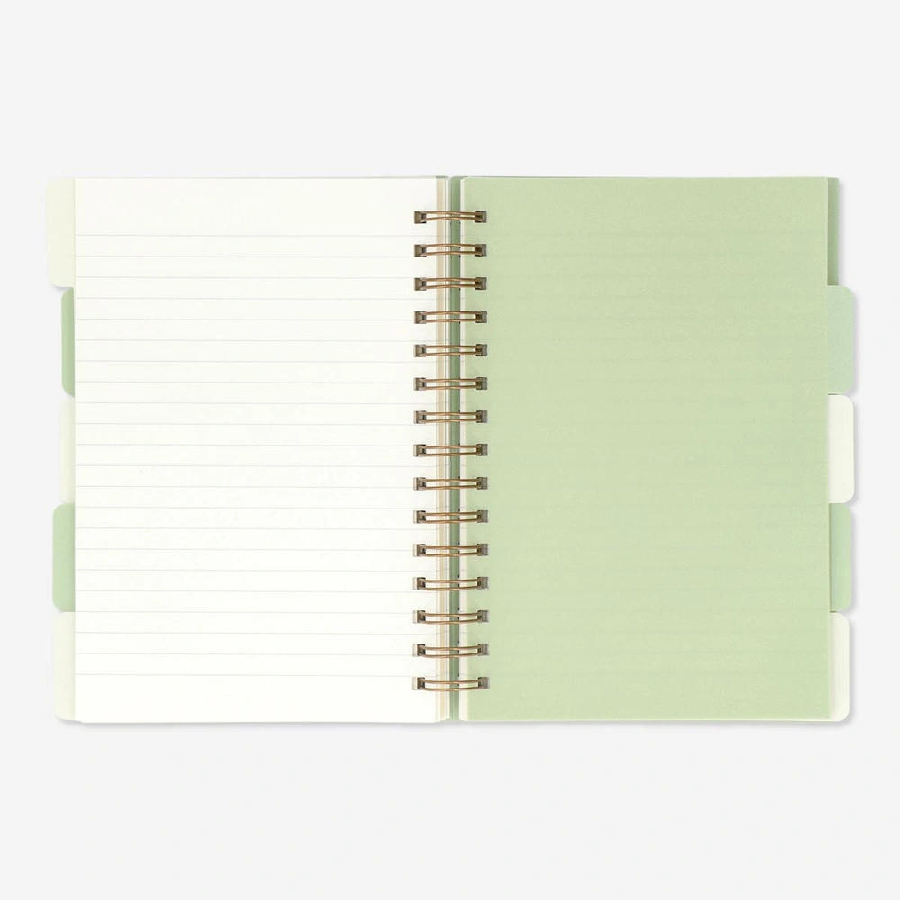 Flying Tiger Copenhagen Bölümlü 150 Yaprak Çizgili A5 Defter görseli 2