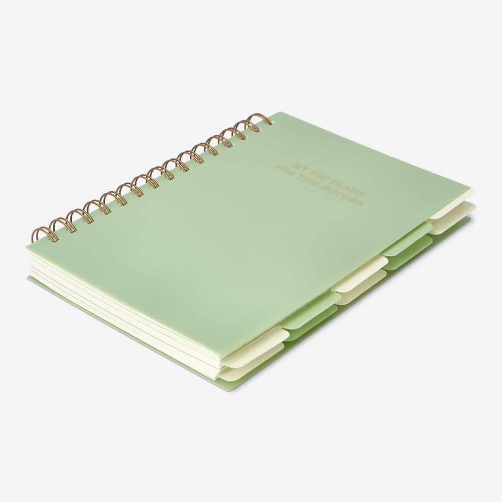 Flying Tiger Copenhagen Bölümlü 150 Yaprak Çizgili A5 Defter görseli 3